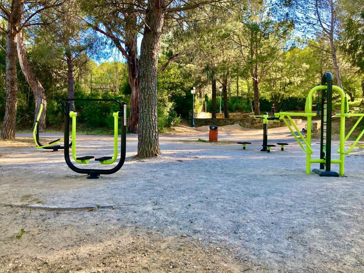 Les Restanques 2268 Glycines Apartment Grimaud Bagian luar foto